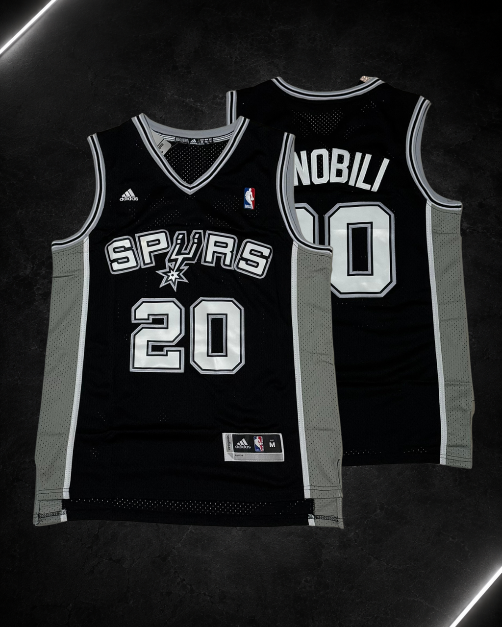 Camiseta NBA Manu Ginobili #20 - San Antonio Spurs