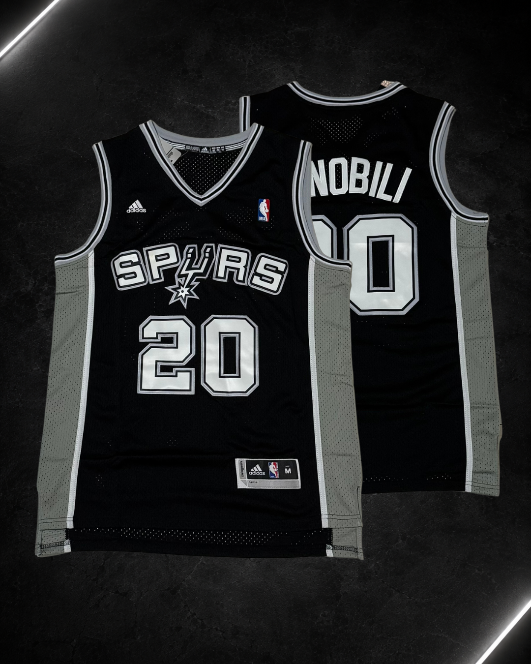 Camiseta NBA Manu Ginobili #20 - San Antonio Spurs