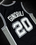 Camiseta NBA Manu Ginobili #20 - San Antonio Spurs