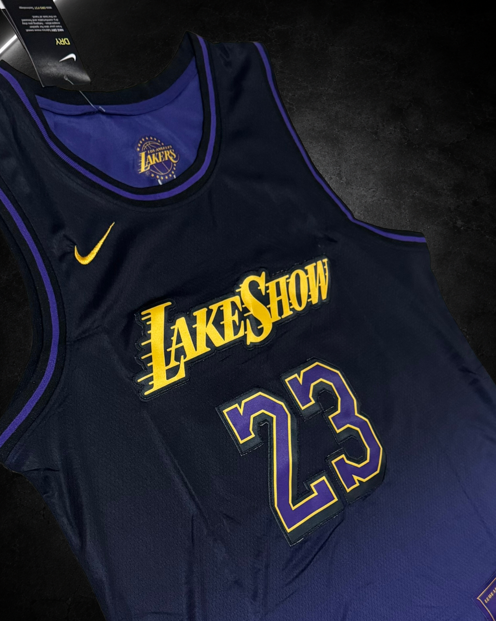 Camiseta NBA LeBron James #23 - Los Angeles Lakers City Edition 2025