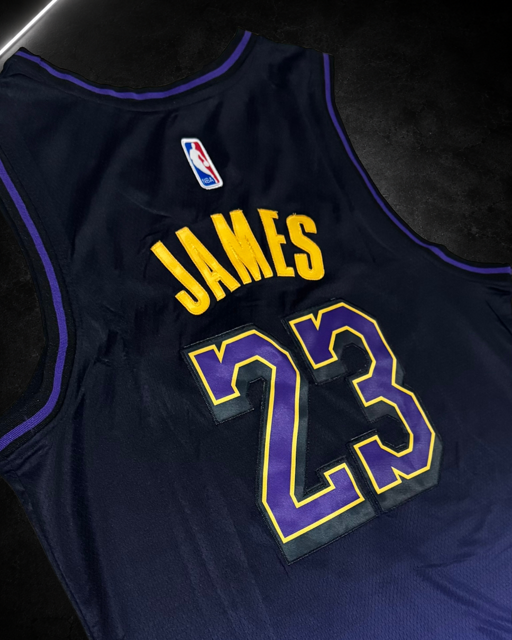 Camiseta NBA LeBron James #23 - Los Angeles Lakers City Edition 2025
