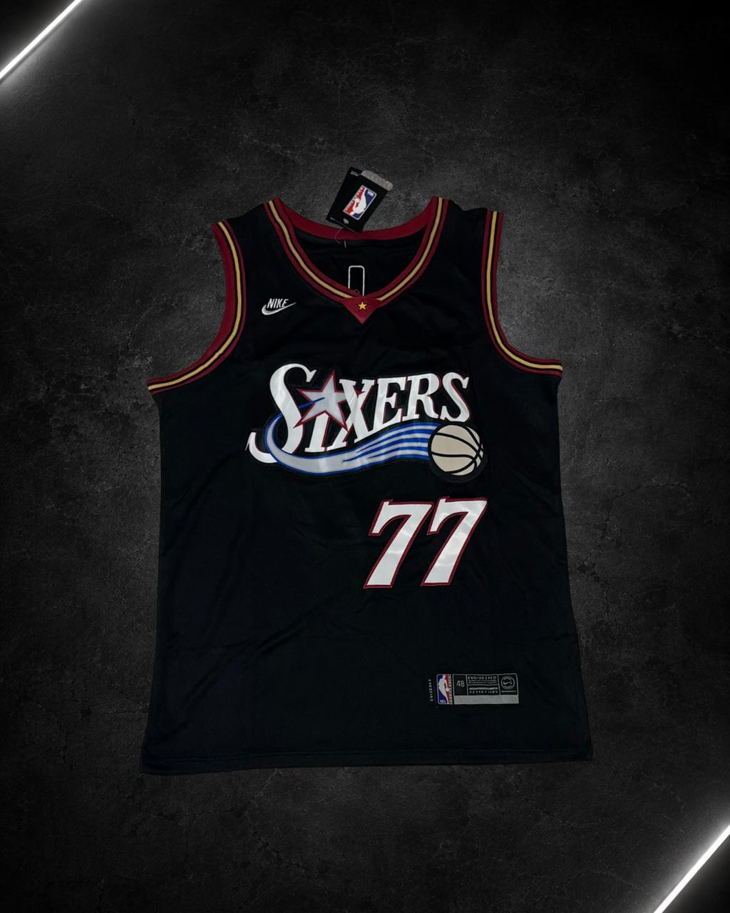Camiseta NBA VJ Edgecombe #77 - Philadelphia 76ers Classic Edition