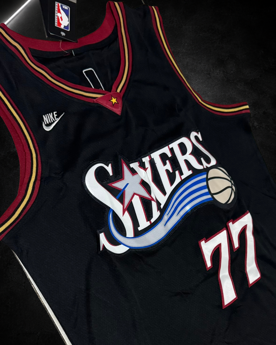 Camiseta NBA VJ Edgecombe #77 - Philadelphia 76ers Classic Edition