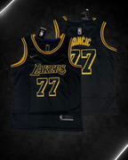 Camiseta NBA Luka Doncic #77 - Los Angeles Lakers Negra