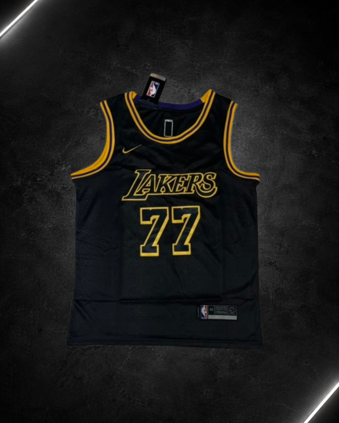 Camiseta NBA Luka Doncic #77 - Los Angeles Lakers Negra
