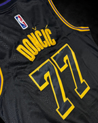 Camiseta NBA Luka Doncic #77 - Los Angeles Lakers Negra