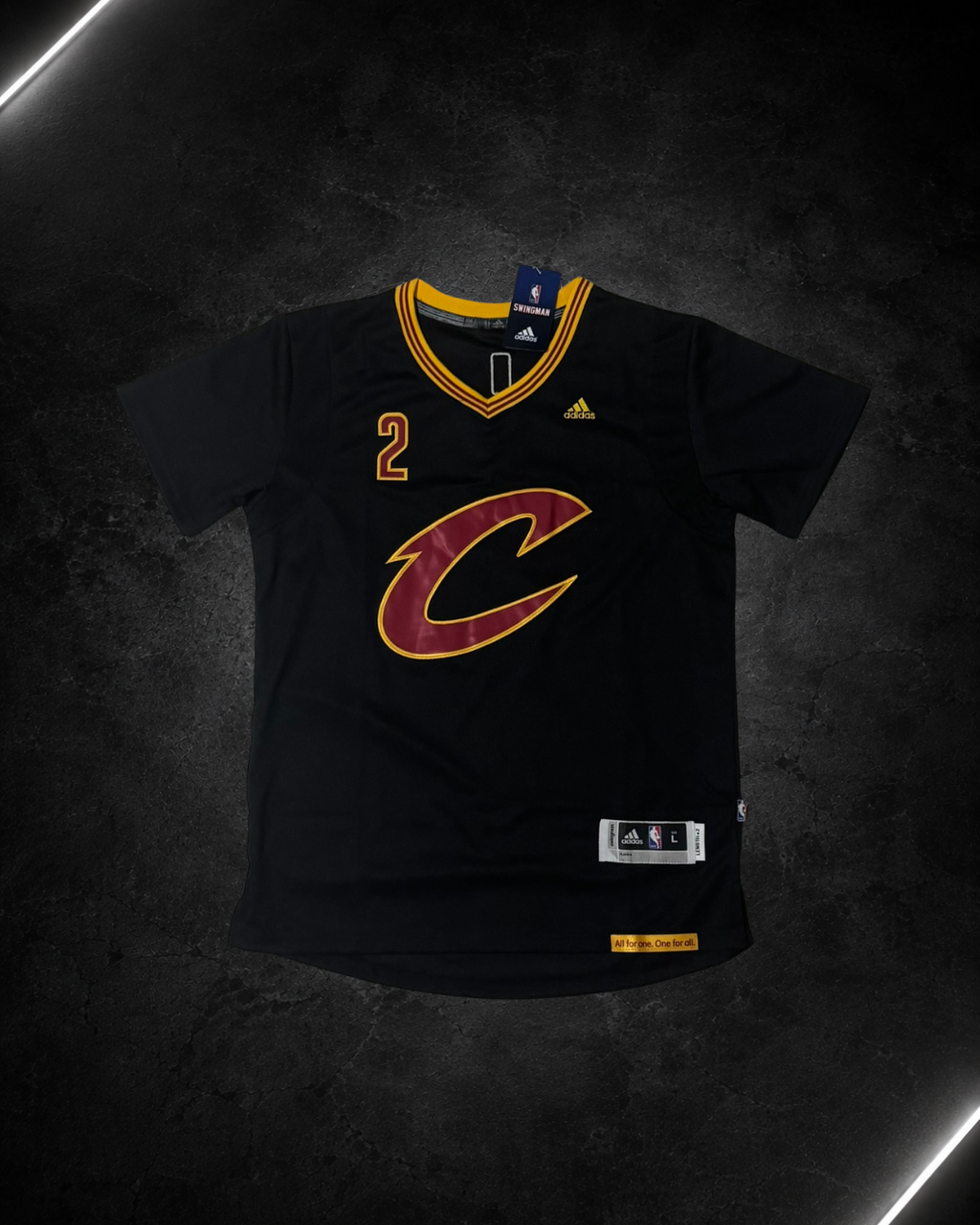Camiseta NBA Kyrie Irving #2 - Cleveland Cavaliers Negra