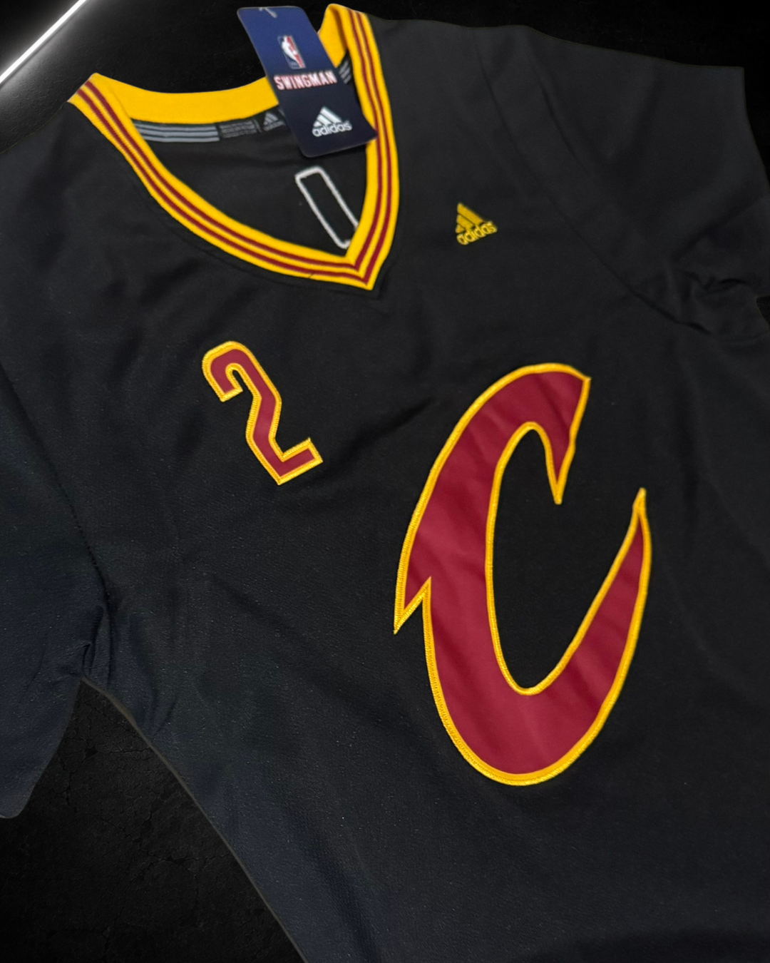Camiseta NBA Kyrie Irving #2 - Cleveland Cavaliers Negra