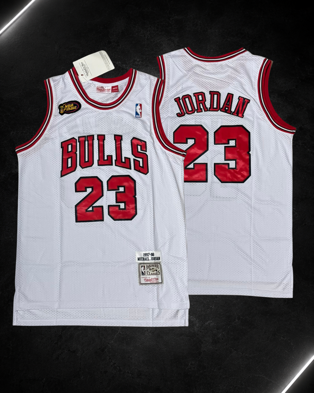 Camiseta NBA Michael Jordan #23 - Chicago Bulls Blanca