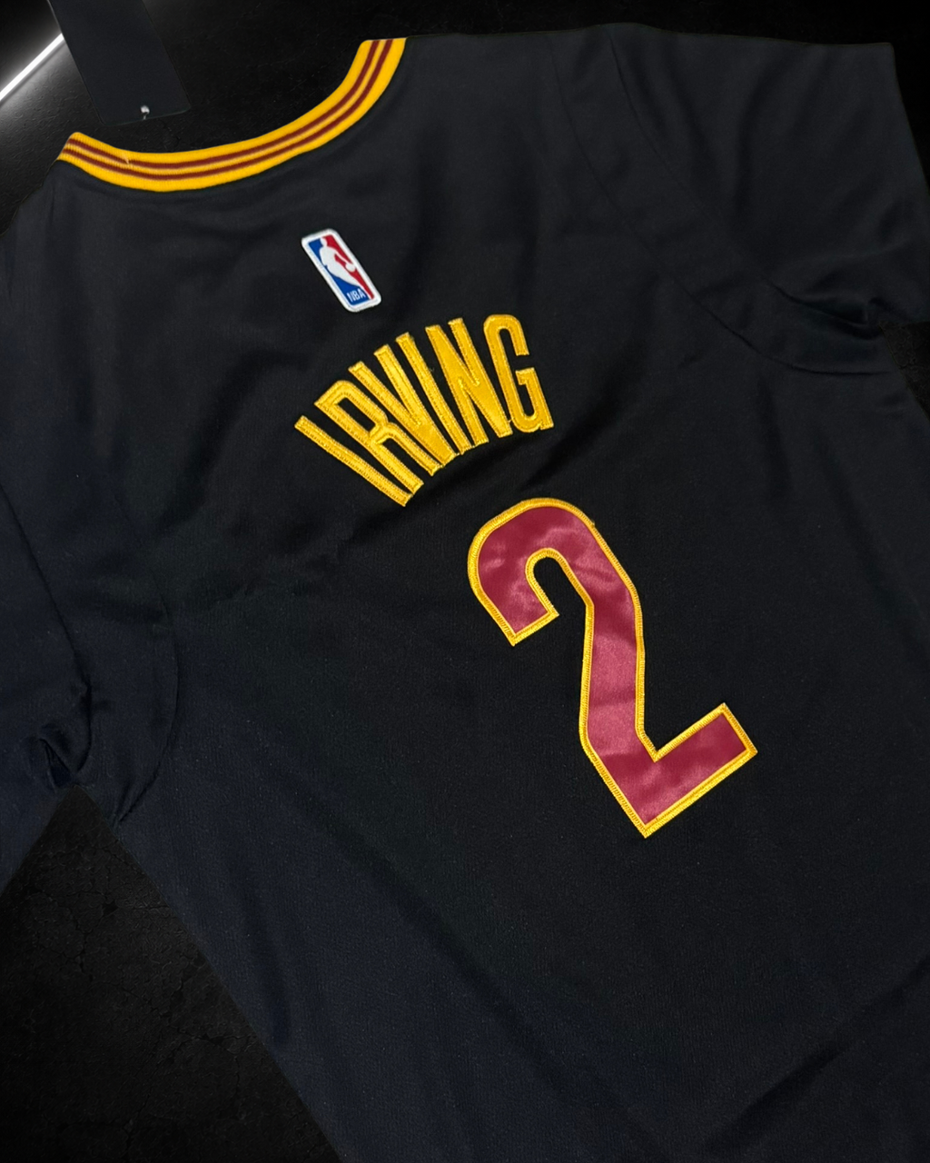 Camiseta NBA Kyrie Irving #2 - Cleveland Cavaliers Negra