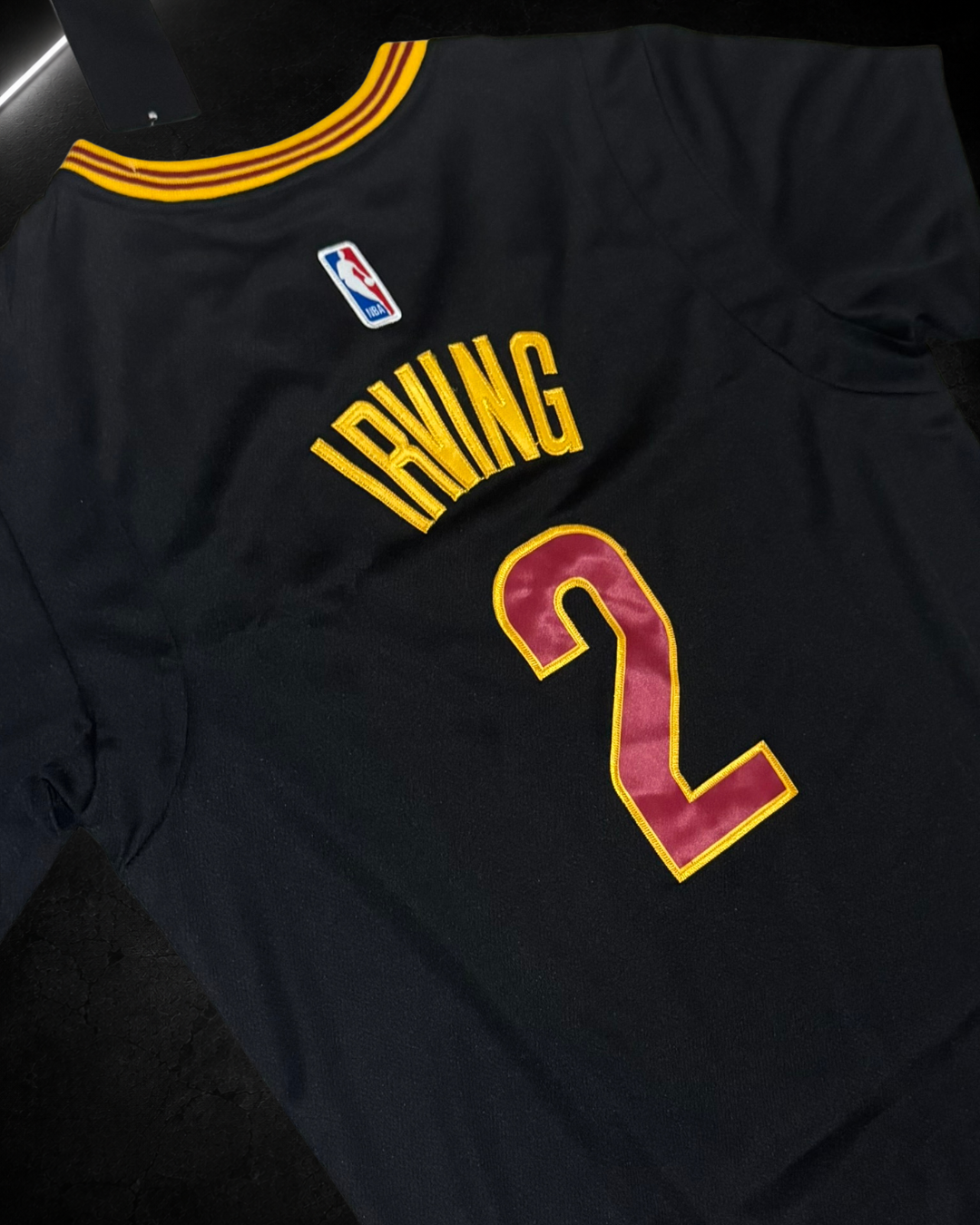 Camiseta NBA Kyrie Irving #2 - Cleveland Cavaliers Negra