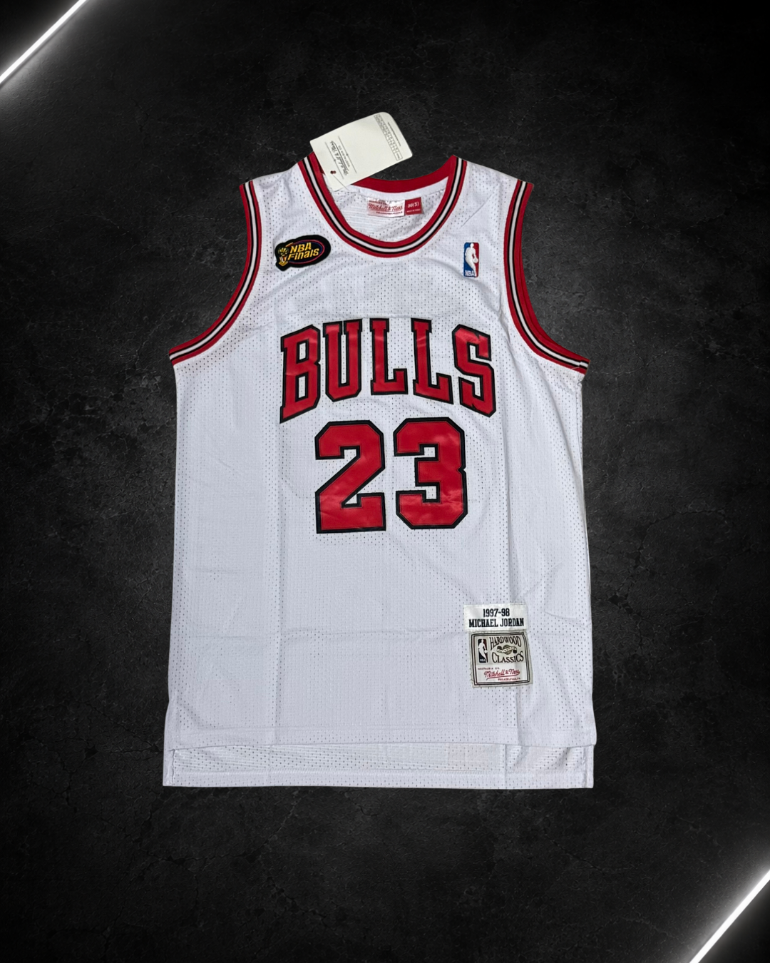 Camiseta NBA Michael Jordan #23 - Chicago Bulls Blanca