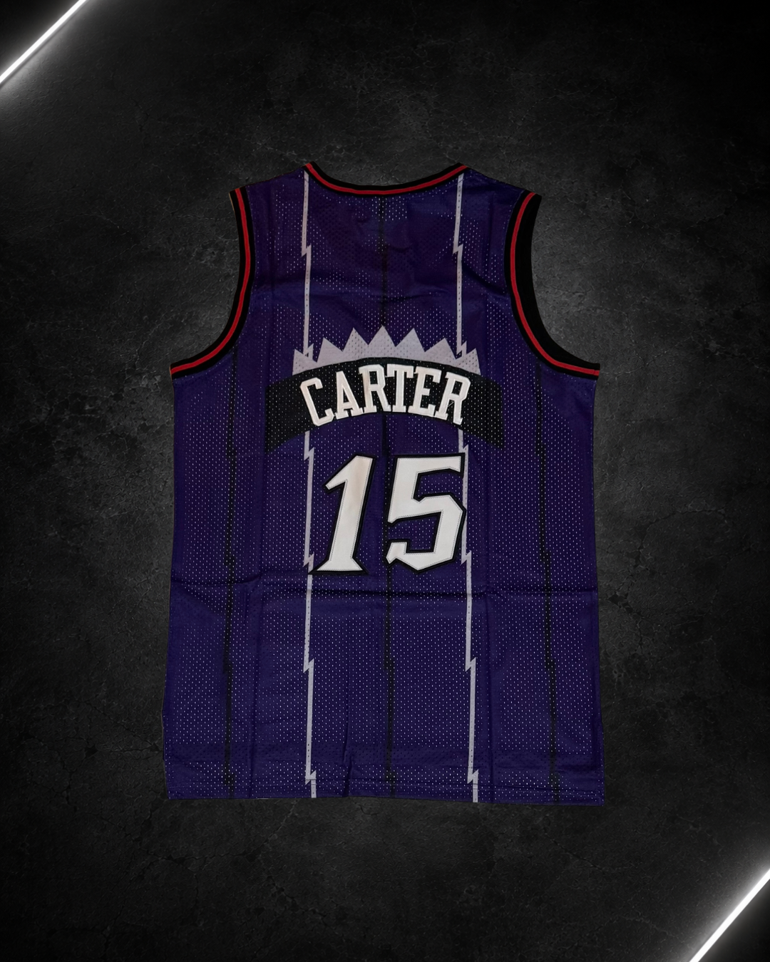 Camiseta NBA Vince Carter #15 - Toronto Raptors Violeta
