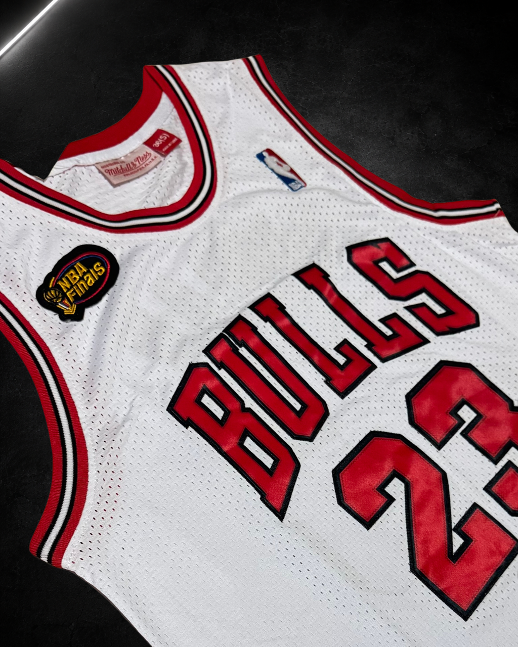 Camiseta NBA Michael Jordan #23 - Chicago Bulls Blanca