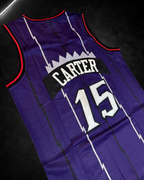 Camiseta NBA Vince Carter #15 - Toronto Raptors Violeta