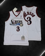 Camiseta NBA Allen Iverson #3 - Philadelphia 76ers Blanca
