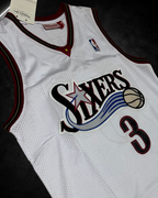 Camiseta NBA Allen Iverson #3 - Philadelphia 76ers Blanca
