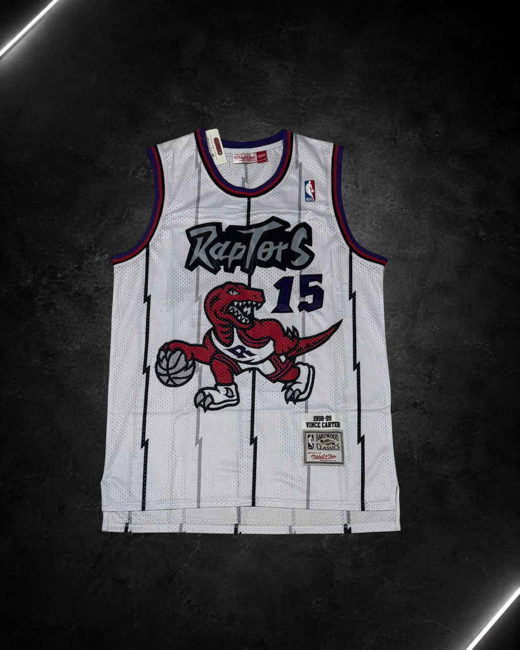 Camiseta NBA Vince Carter #15 - Toronto Raptors Blanca