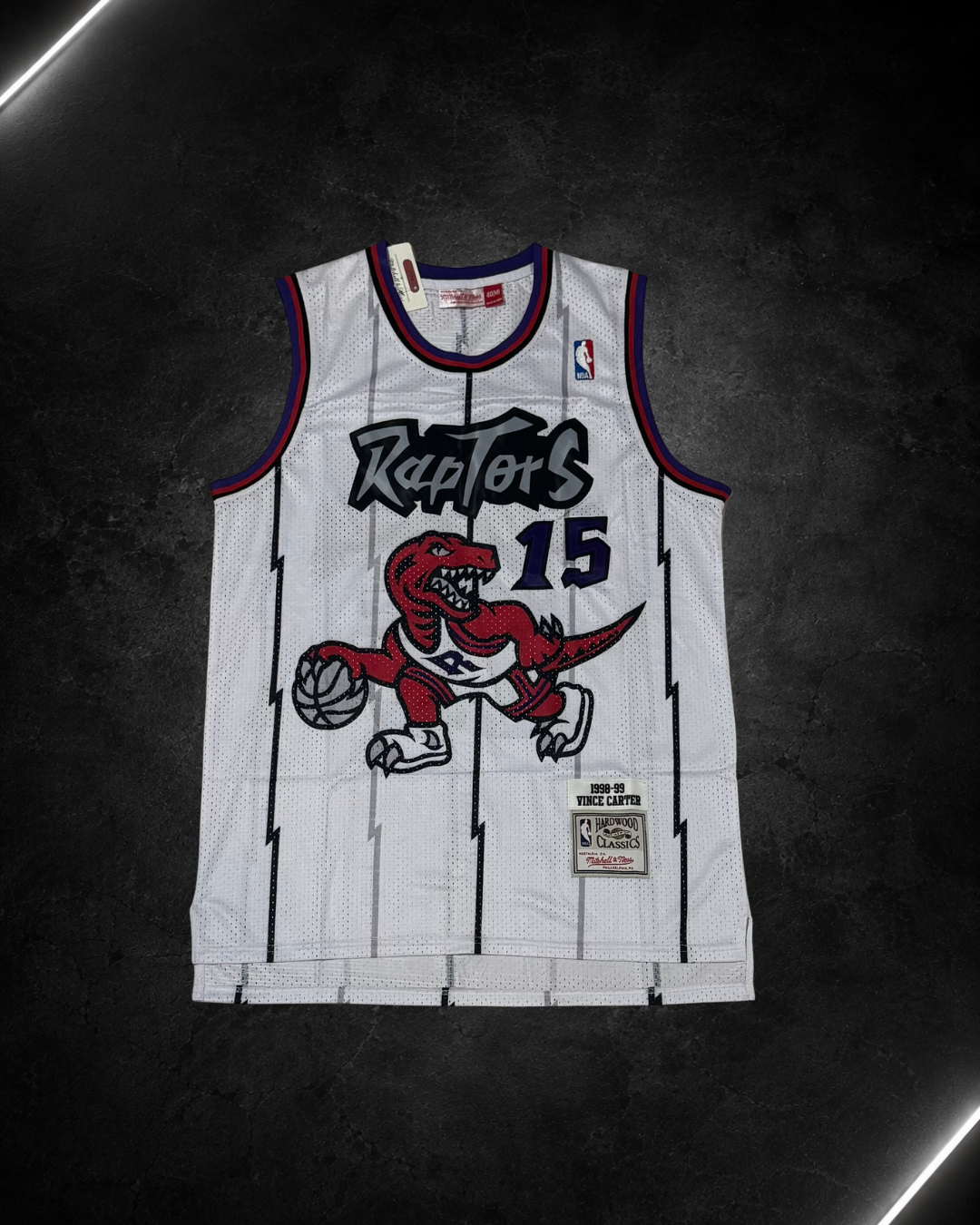 Camiseta NBA Vince Carter #15 - Toronto Raptors Blanca