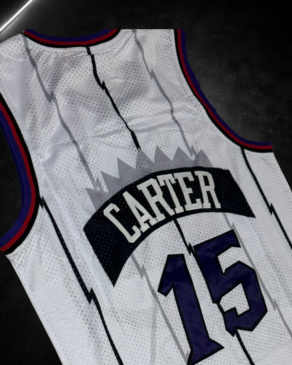 Camiseta NBA Vince Carter #15 - Toronto Raptors Blanca