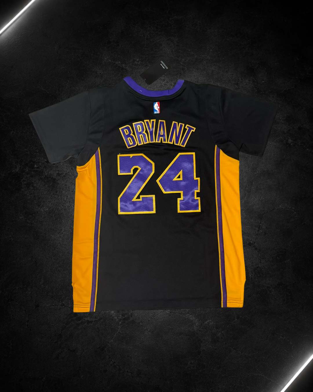 Camiseta NBA Kobe Bryant #24 - Los Angeles Lakers Negra