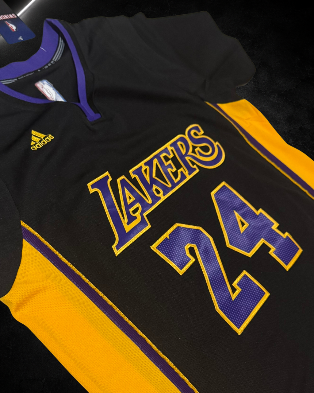 Camiseta NBA Kobe Bryant #24 - Los Angeles Lakers Negra