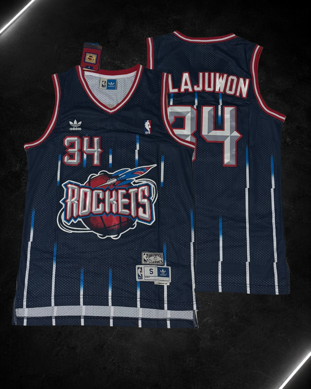 Camiseta NBA Hakeem Olajuwon #34 - Houston Rockets