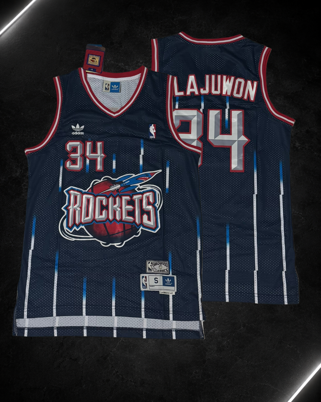 Camiseta NBA Hakeem Olajuwon #34 - Houston Rockets