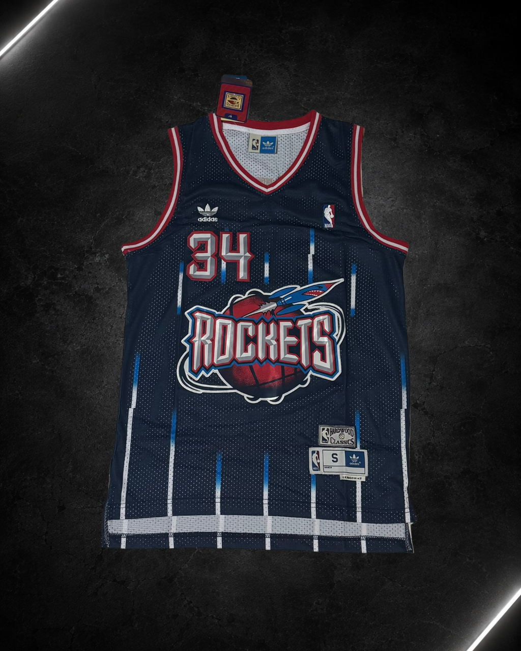 Camiseta NBA Hakeem Olajuwon #34 - Houston Rockets