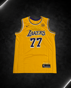 Camiseta NBA Luka Doncic #77 - Los Angeles Lakers Amarilla