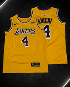 Camiseta NBA Dalton Knecht #4 - Los Angeles Lakers Icon Edition
