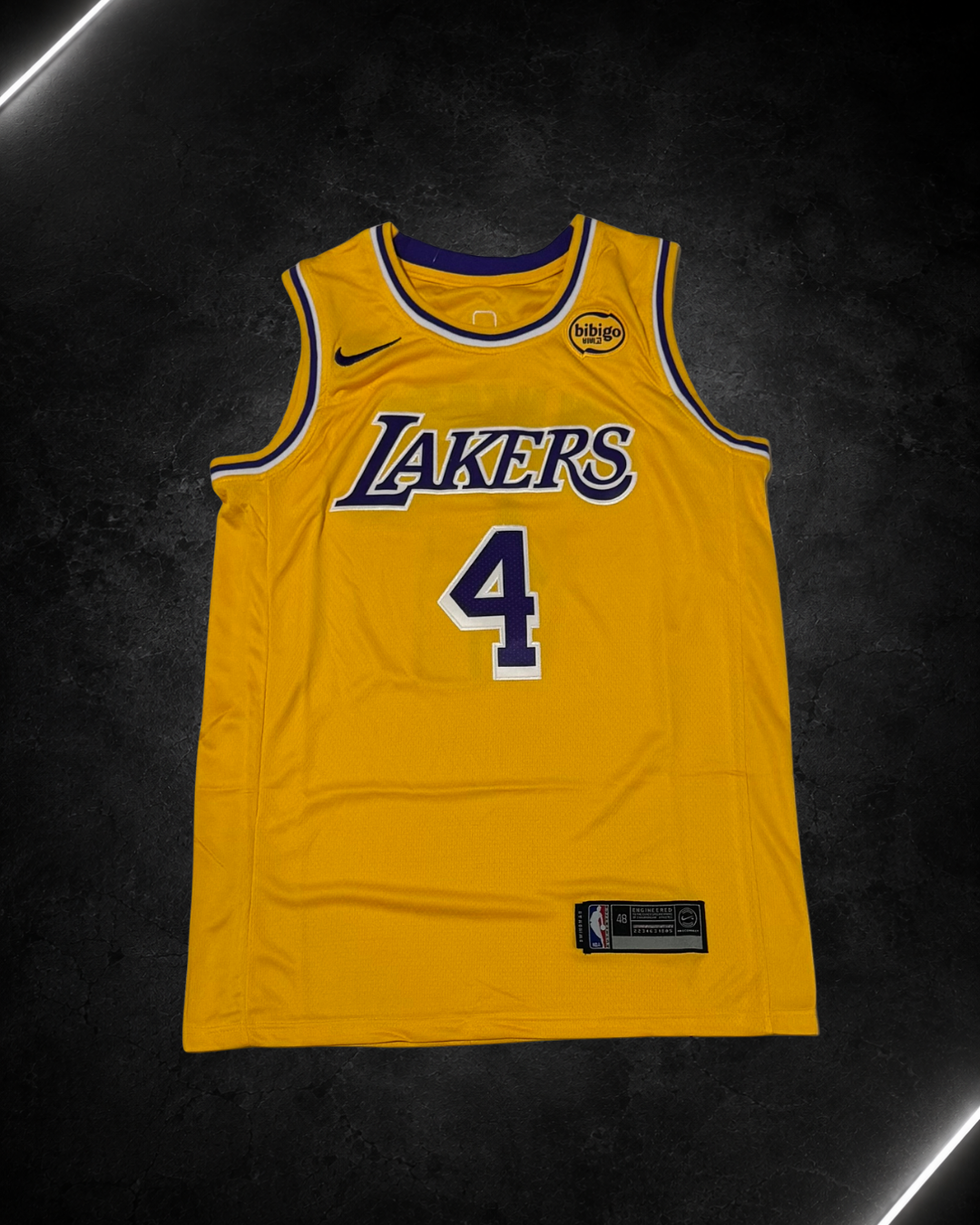 Camiseta NBA Dalton Knecht #4 - Los Angeles Lakers Icon Edition