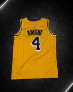 Camiseta NBA Dalton Knecht #4 - Los Angeles Lakers Icon Edition