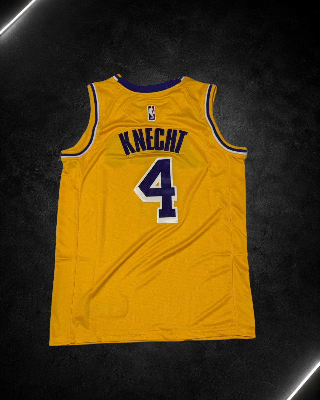 Camiseta NBA Dalton Knecht #4 - Los Angeles Lakers Icon Edition