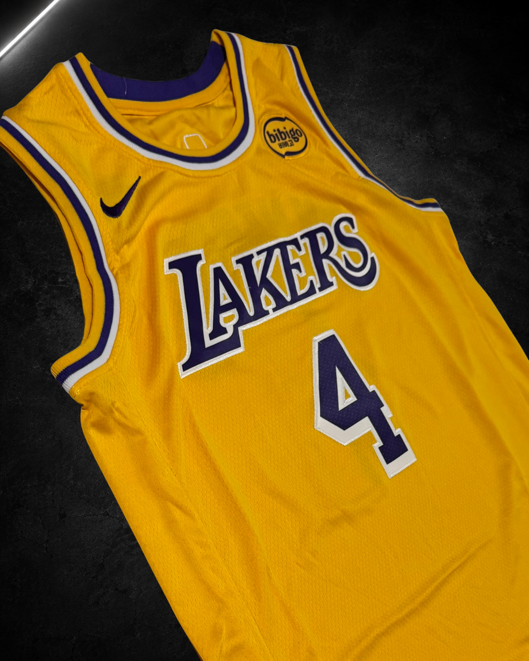 Camiseta NBA Dalton Knecht #4 - Los Angeles Lakers Icon Edition