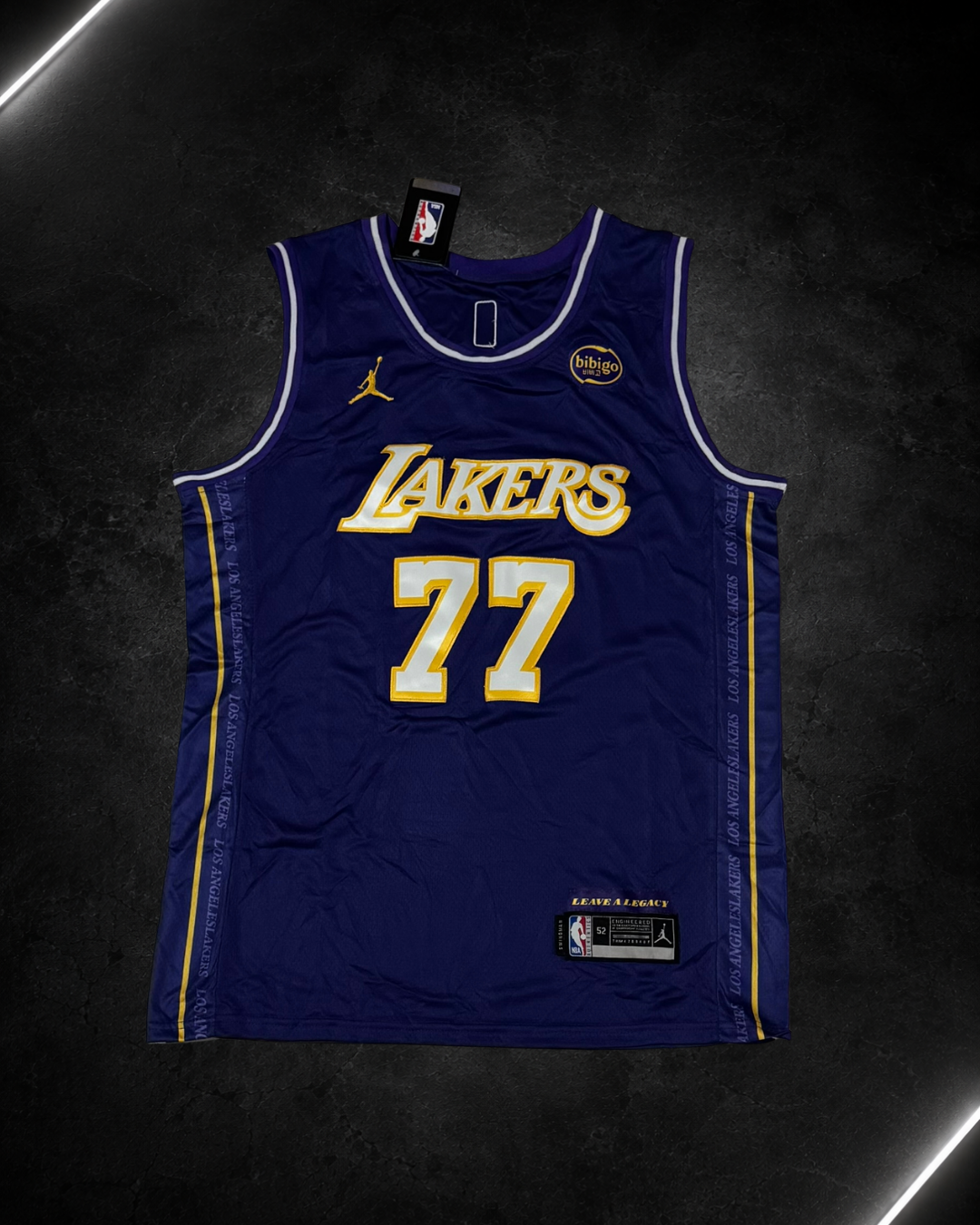 Camiseta NBA Luka Doncic #77 - Los Angeles Lakers Purple Fast Break