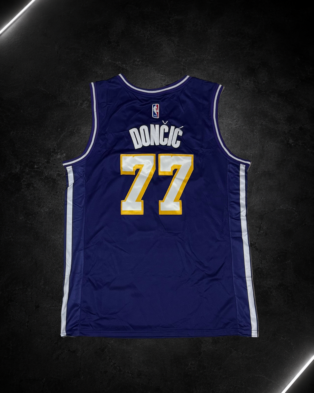 Camiseta NBA Luka Doncic #77 - Los Angeles Lakers Purple Fast Break