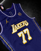 Camiseta NBA Luka Doncic #77 - Los Angeles Lakers Purple Fast Break
