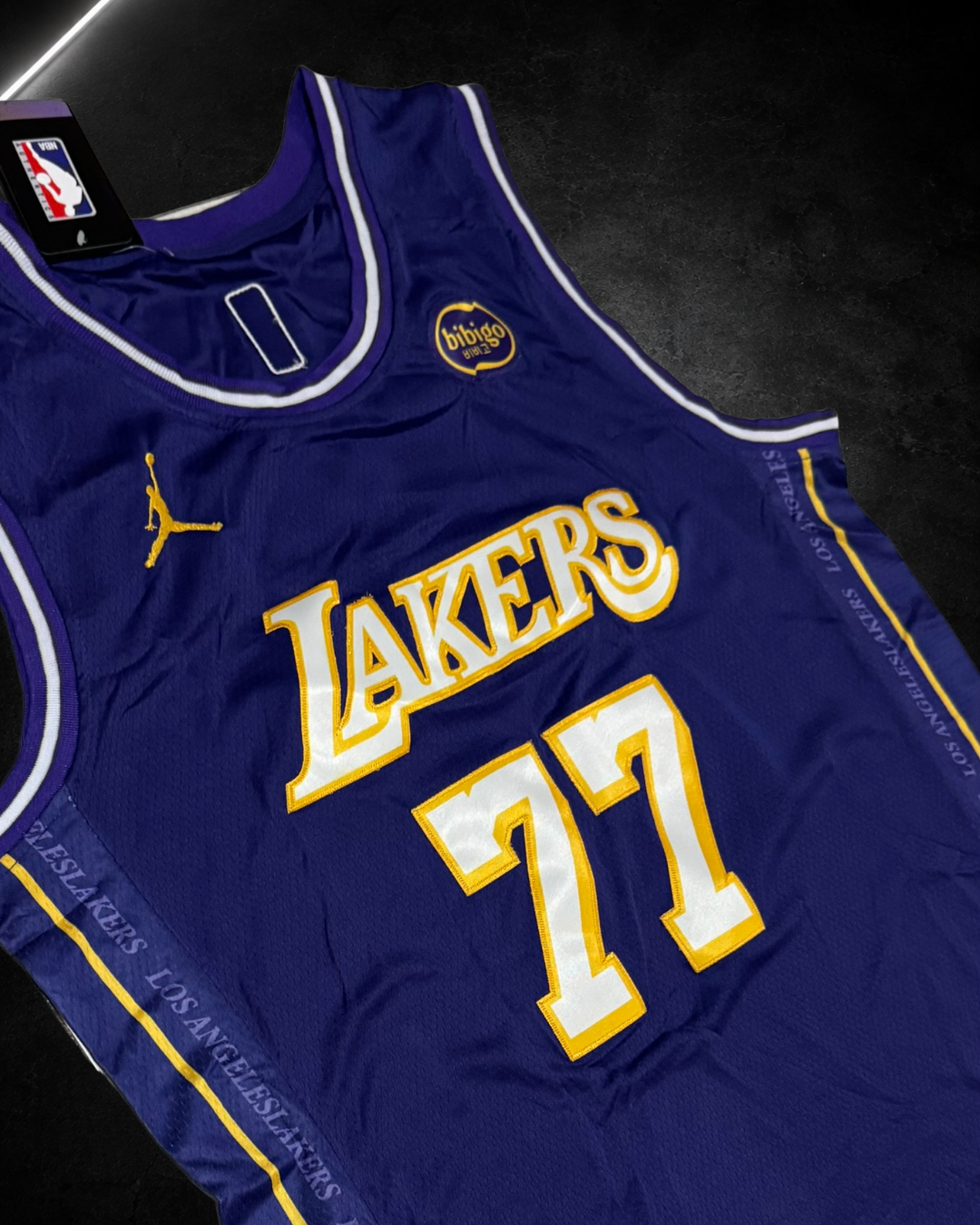 Camiseta NBA Luka Doncic #77 - Los Angeles Lakers Purple Fast Break