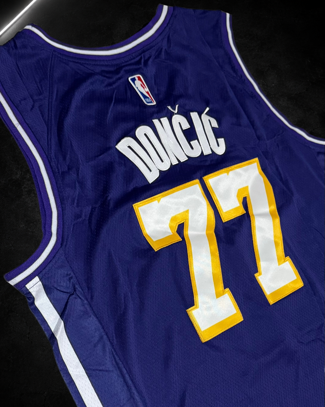 Camiseta NBA Luka Doncic #77 - Los Angeles Lakers Purple Fast Break