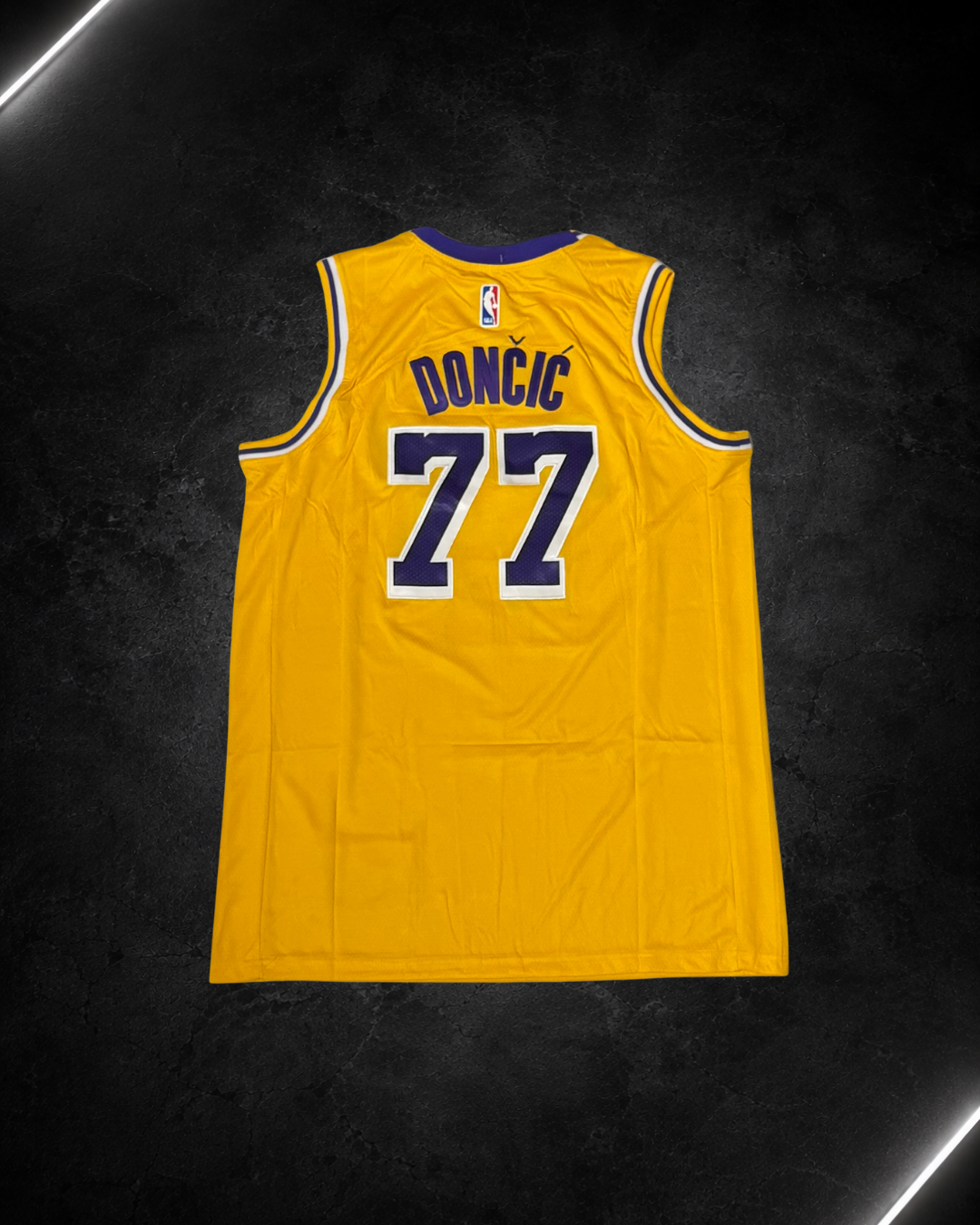 Camiseta NBA Luka Doncic #77 - Los Angeles Lakers Amarilla