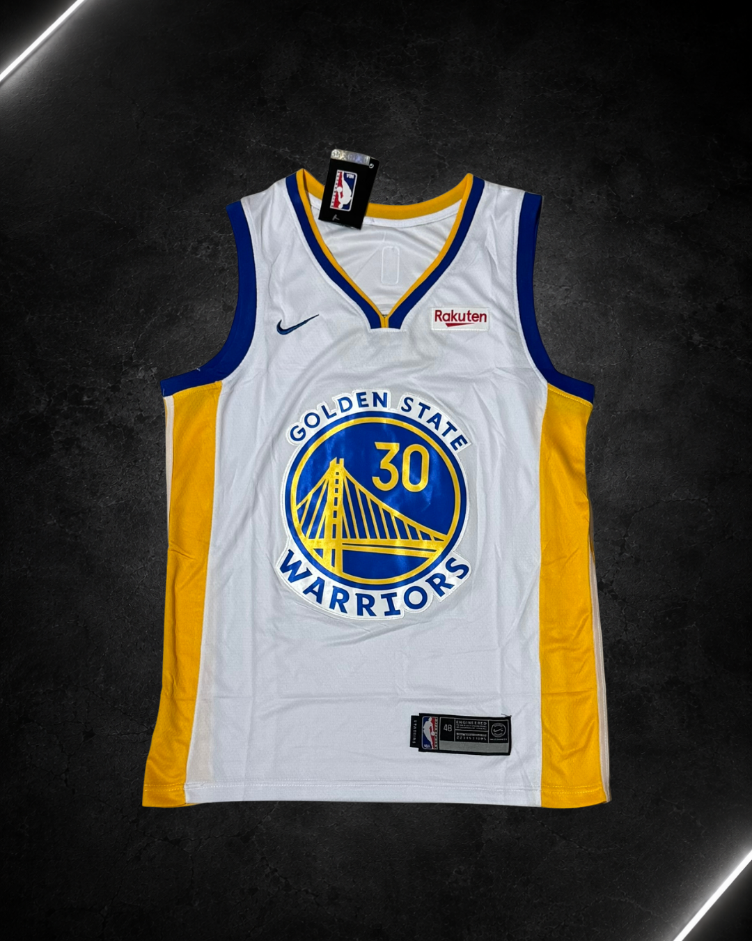 Camiseta NBA Stephen Curry #30 - Golden State Warriors Blanca