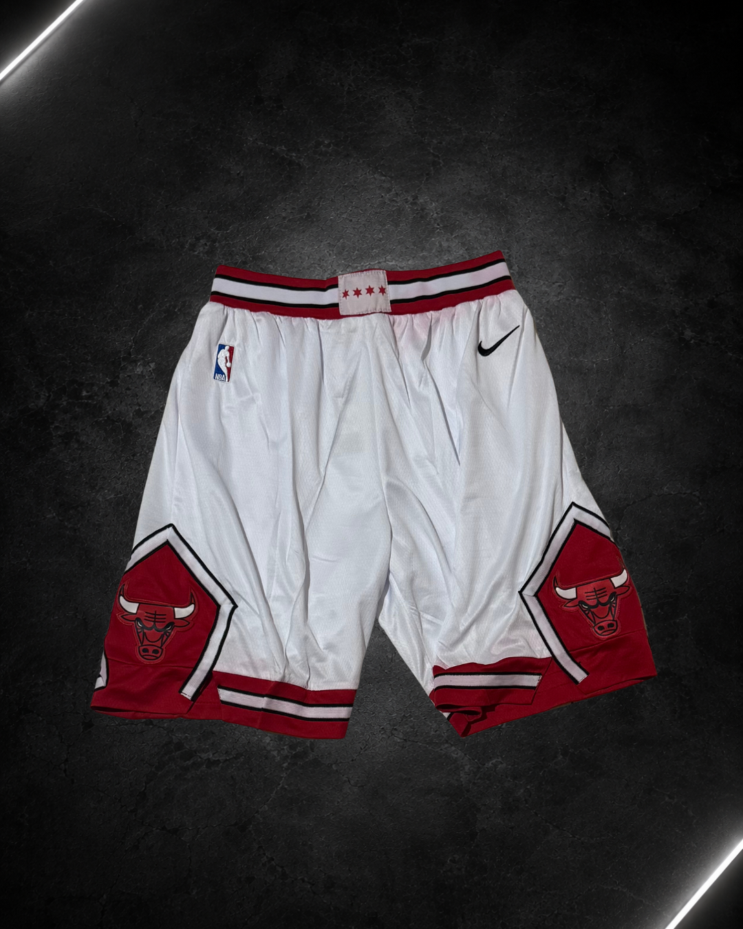 Short NBA - Chicago Bulls Blanco