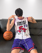Camiseta NBA Vince Carter #15 - Toronto Raptors Blanca