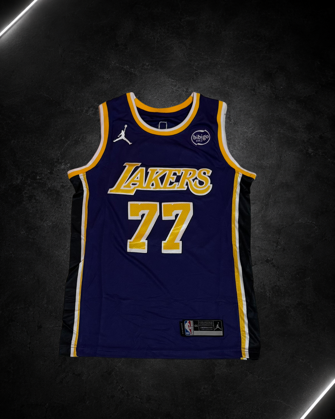 Camiseta NBA Luka Doncic #77 - Los Angeles Lakers Violeta