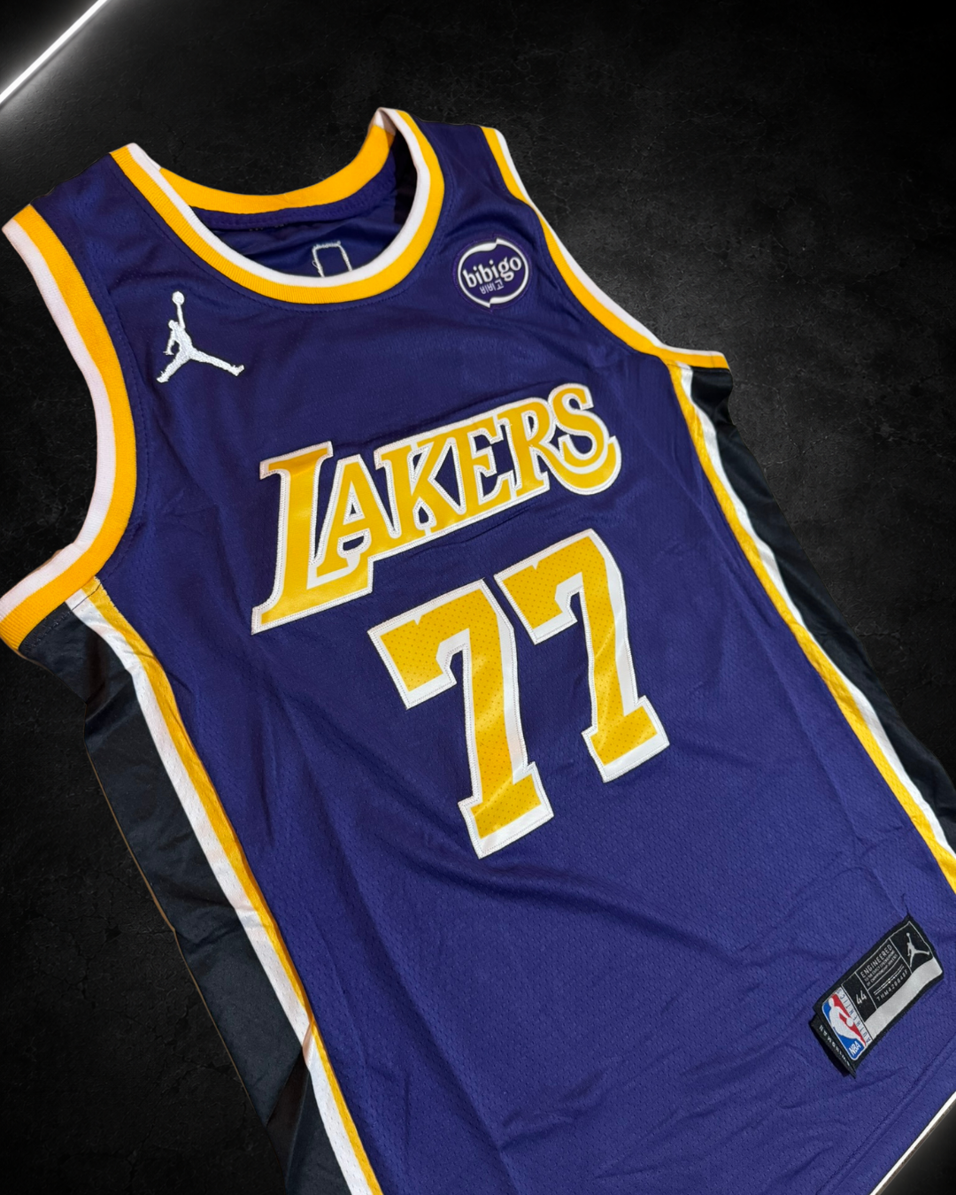 Camiseta NBA Luka Doncic #77 - Los Angeles Lakers Violeta