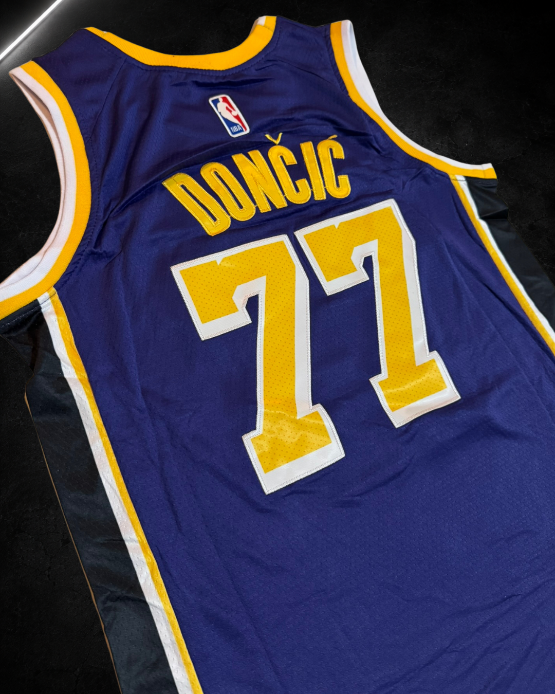 Camiseta NBA Luka Doncic #77 - Los Angeles Lakers Violeta