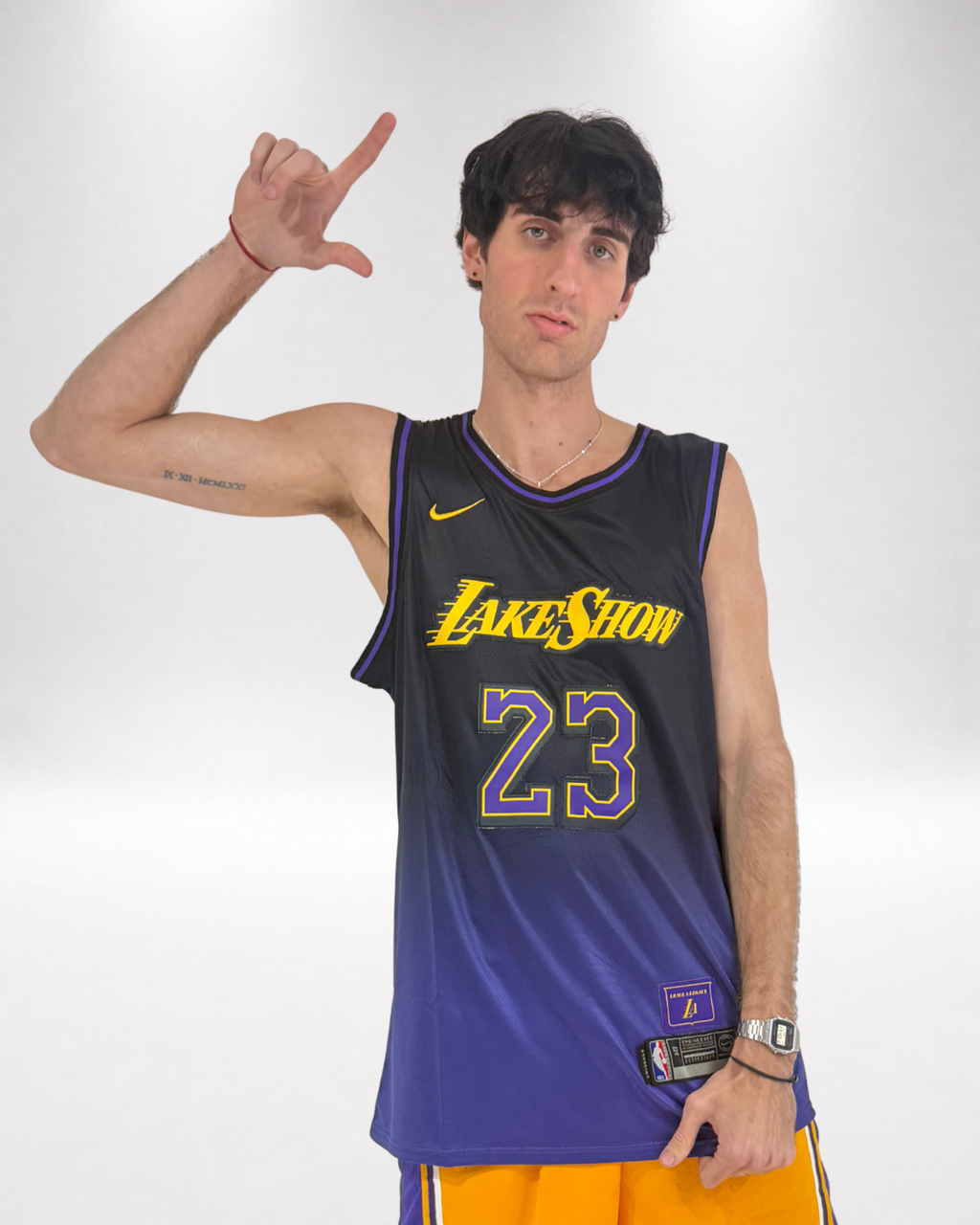 Camiseta NBA LeBron James #23 - Los Angeles Lakers City Edition 2025