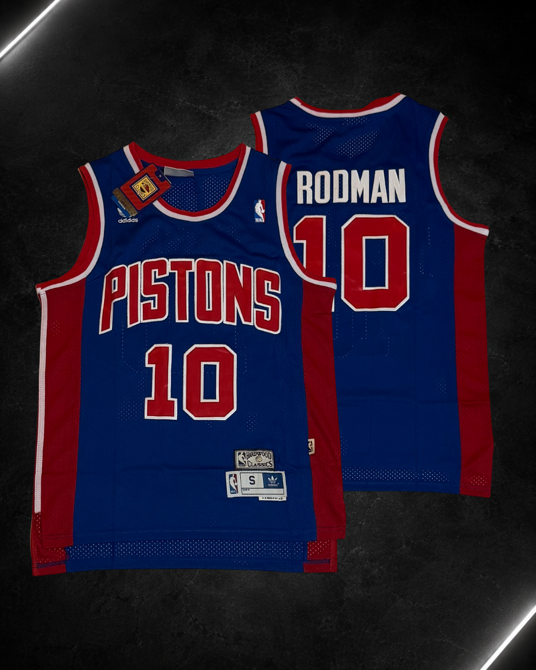 Camiseta NBA Dennis Rodman #10 - Detroit Pistons