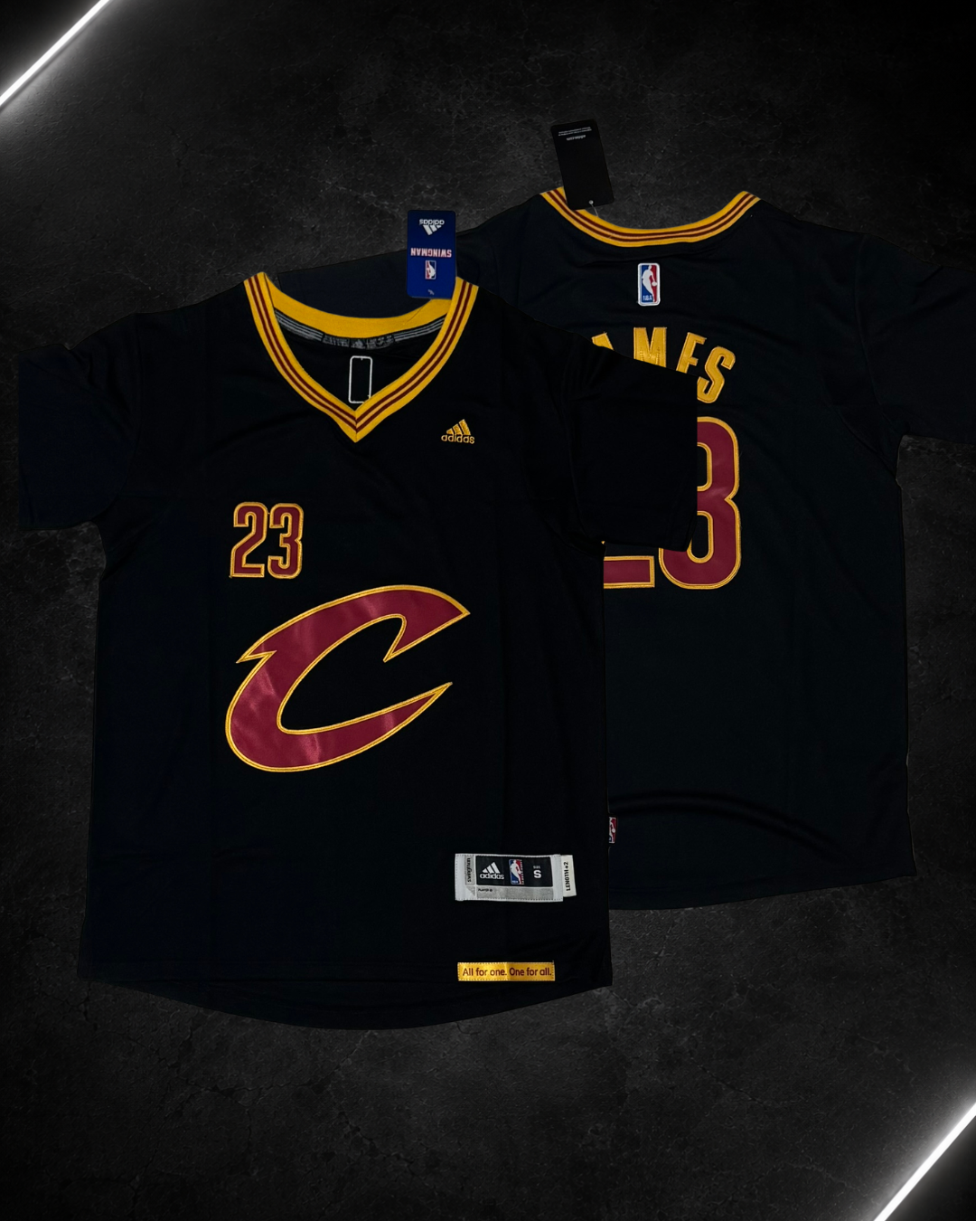 Camiseta NBA LeBron James #23 - Cleveland Cavaliers Negra